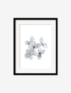 Frozen Leaves Print By Céline Nordenhed -Lulu Andgeorgia Shop CelineFrozenPetalsBlackFrame