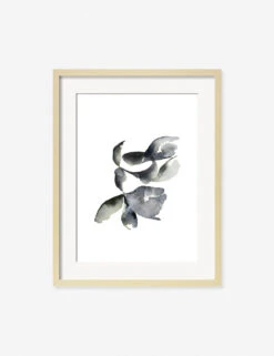 Winter Garden Print By Céline Nordenhed -Lulu Andgeorgia Shop CelineWinterGardenNaturalFrame