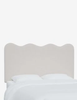 Clementine Headboard -Lulu Andgeorgia Shop ClementineHeadboard SnowVelvet 1431FTTNSNW