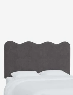 Clementine Headboard -Lulu Andgeorgia Shop ClementineHeadboard SteelVelvet 1431FTTNSTL 4efbd91d 5c02 42cf 9652 c8ed0d9e4434