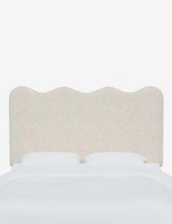 Clementine Headboard -Lulu Andgeorgia Shop ClementineHeadboard TalcLinen 1431FLNNTLC 1