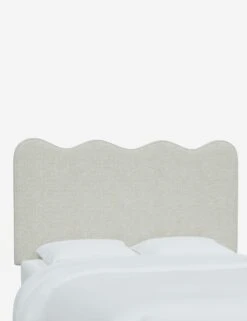 Clementine Headboard -Lulu Andgeorgia Shop ClementineHeadboard WhiteBoucle 1431FMLNSNW