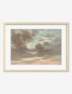 Cloud Study, Stormy Sunset Print By John Constable -Lulu Andgeorgia Shop CloudStudyStormySunsetNaturalMatted