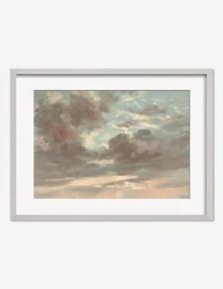 Cloud Study, Stormy Sunset Print By John Constable