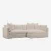 Coen Slipcover Sectional Sofa -Lulu Andgeorgia Shop CoenSlipcover Flax Boden slip 214 15161 43.MILAF