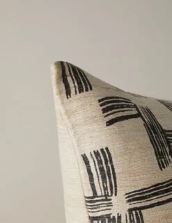 Crossmarks Silk Pillow By Élan Byrd -Lulu Andgeorgia Shop CrossmarksSilkPillowbyElanByrd Black Square A0657273 170 Product