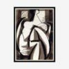 Abstract Figure Wall Art