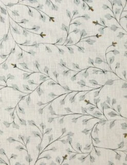 Dainty Leaves Linen Pillow By Rylee + Cru -Lulu Andgeorgia Shop DaintyLeavesLinenPillowbyRylee Cru Blue Square A0659568B Product 0421