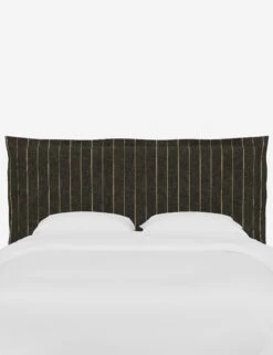 Elara Headboard -Lulu Andgeorgia Shop ElaraHeadboard PeppercornStripe 812QFRTPPR 2 SITECROP