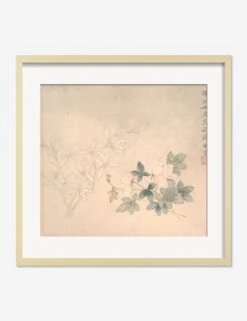 Flower Study 1 Print By Yun Bing -Lulu Andgeorgia Shop FlowerStudy 1NaturalMatted