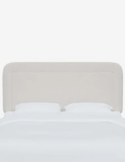 Gwendolyn Headboard -Lulu Andgeorgia Shop GwendolynHeadboard SnowVelvet 1451FTTNSNW 1