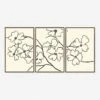 Dogwood Wall Art By Susan Hable (Set Of 3) -Lulu Andgeorgia Shop HC 18 0039 Set