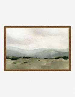Shepherd's Meadow Print By Hannah Winters -Lulu Andgeorgia Shop HannahShepherd sMeadowBRONZEframeupdate