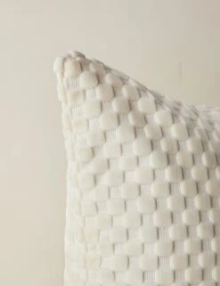 Hi-Lo Checker Velvet Pillow By Sarah Sherman Samuel -Lulu Andgeorgia Shop Hi LoCheckerPillow IvorybySarahShermanSamuel A0655792B1043 Product