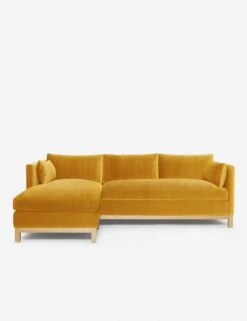 Hollingworth Sectional Sofa By Ginny Macdonald -Lulu Andgeorgia Shop Hollingworth Sectional Velvet Golden Rod 6 LAF