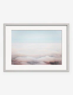 Dream Clouds Photography Print By Ingrid Beddoes -Lulu Andgeorgia Shop IngridDreamCloudsSilverFrame