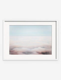 Dream Clouds Photography Print By Ingrid Beddoes -Lulu Andgeorgia Shop IngridDreamCloudsWhiteFrame