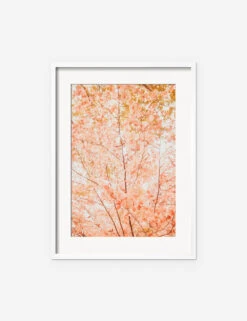 Pastel Fall Tree Photography Print By Ingrid Beddoes -Lulu Andgeorgia Shop IngridPastelFallTreeWhiteFrame