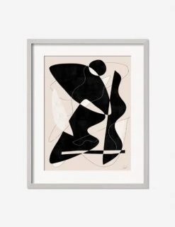 Intricate Black Print By Jan SkÃ¡celÃ­k -Lulu Andgeorgia Shop IntricateSilverFrame