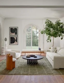 Pentwater Round Coffee Table By Sarah Sherman Samuel -Lulu Andgeorgia Shop IrregularGridKhakiLivingRoom 10781 V1 SITECROP 3b24579c c29c 42f9 8208 d9bb09ad7eac