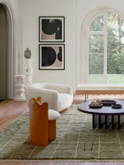 Motion Study No. 12 Print By Karlos Marquez -Lulu Andgeorgia Shop IrregularGridKhakiLivingRoom 10781 V1 crop e13ae1e3 9003 46f2 81f8 342a69f7b799