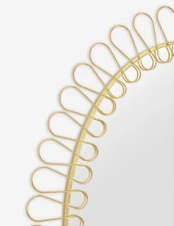 Jazlyn Oval Mirror -Lulu Andgeorgia Shop Jazlyn A0658446 0369