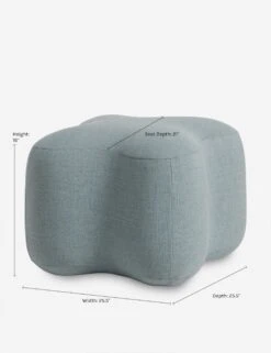 June Ottoman By Eny Lee Parker -Lulu Andgeorgia Shop JuneOttomanbyEnyLeeParker Blue A0655309 2559 1