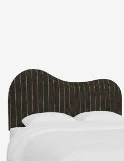 Kadence Headboard -Lulu Andgeorgia Shop KadenceHeadboard PeppercornStripe 922QFRTPPR 1 SITECROP