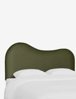 Kadence Headboard -Lulu Andgeorgia Shop KadenceHeadboard PineVelvet 922QMJSPN 1 SITECROP
