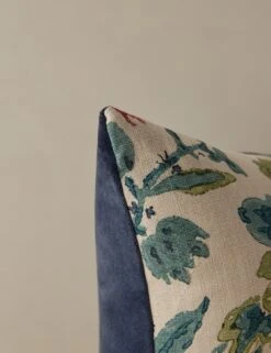 Kelmescott Linen Pillow By Scalamandre -Lulu Andgeorgia Shop Kelmscott AuroraLinenPillowbyScalamandre PeacockonSand Navy Square L04854902 71f89043 7f8f 48e3 b62e a3cb37a2d9b9