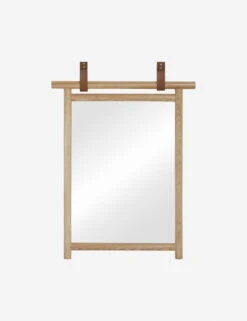 Kendyl Leather Strap Mirror