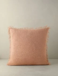 Kimber Linen Pillow -Lulu Andgeorgia Shop KimberLinenPillow Blush Square A0657517B Product 0322