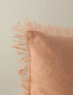 Kimber Linen Pillow -Lulu Andgeorgia Shop KimberLinenPillow Blush Square A0657517B Product 0326