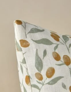 Kumquats Linen Pillow By Rylee + Cru -Lulu Andgeorgia Shop KumquatsLinenPillowbyRylee Cru Orange Square A0659572B Product 0429