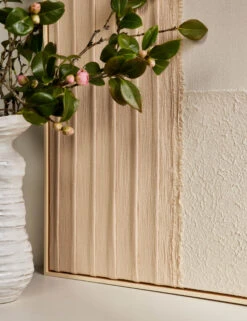 Patchwork Blush Wall Art By Visual Contrast -Lulu Andgeorgia Shop L0470482 TexturedPaper Blush StuidoLifestyle 16572