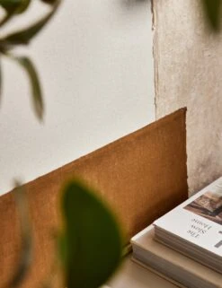 Patchwork Copper + Yellow Wall Art By Visual Contrast -Lulu Andgeorgia Shop L0470484 TexturedPaper Copper StuidoLifestyle 6