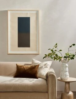 Gradient Silkscreen Wall Art By Visual Contrast -Lulu Andgeorgia Shop L0470493 Gradient3 black indigo StuidoLifestyle EDITED