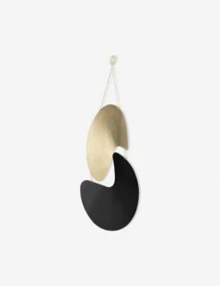 Echo Wall Hanging By Circle & Line -Lulu Andgeorgia Shop LG echo wall black brass 3