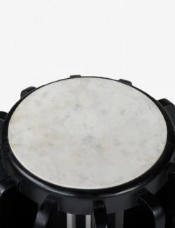 Jrue Round Side Table -Lulu Andgeorgia Shop LVR00422 1