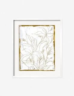 Lilies Wall Art By Laurel-Dawn Latshaw -Lulu Andgeorgia Shop LaurelDawnLiliesWhiteFrame
