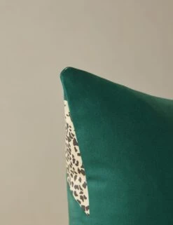 Leaping Cheetah Pillow By Scalamandre -Lulu Andgeorgia Shop LeapingCheetahPillowbyScalamandre Evergreen Square L04854861