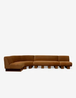 Lena Sectional Sofa By Sarah Sherman Samuel -Lulu Andgeorgia Shop LenaSectionalSofa Cognac 3712 78dd8d17 2338 4a7d bb4d fab5f85aa502