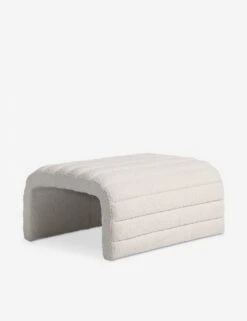 Leon Ottoman By Carly Cushnie 8 Leon Ottoman By Carly Cushnie -Lulu Andgeorgia Shop LeonOttomanbyCarlyCushnie IvoryBoucle A0658045 Product 0281