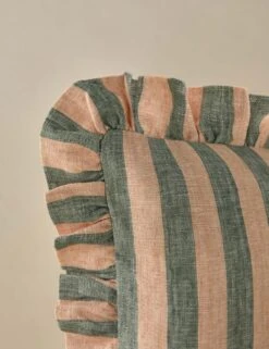 Amaroso Linen Ruffle Pillow -Lulu Andgeorgia Shop LitaLinenPillow BlushandJade Square A0658632 Product 0411