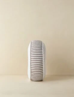 Littu Indoor / Outdoor Striped Disc Pillow By Sarah Sherman Samuel 25 Littu Indoor / Outdoor Striped Disc Pillow By Sarah Sherman Samuel -Lulu Andgeorgia Shop LittuIndoorOutdoorStripedDiscPillow Brown3