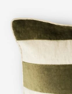 Borroto Velvet Stripe Pillow -Lulu Andgeorgia Shop Lulu and Georgia 1003158 DETAIL01 Product