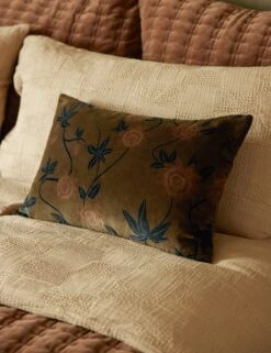 Royce Velvet Pillow -Lulu Andgeorgia Shop Lulu and Georgia 13 BedroomIII 881 Site Crop Lifestyle