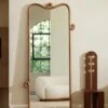 Looped Wood Full Length Mirror By Sarah Sherman Samuel -Lulu Andgeorgia Shop Lulu and Georgia 14 MirrorVignettes 2673 LoopedWood Site Crop Lifestyle
