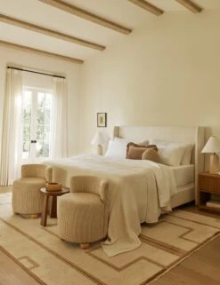 Mauree Velvet Pillow -Lulu Andgeorgia Shop Lulu and Georgia 15 Bedroom2 1409 V2 Lifestyle