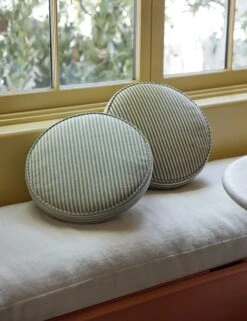 Isla Disc Pillow By Sarah Sherman Samuel 19 Isla Disc Pillow By Sarah Sherman Samuel -Lulu Andgeorgia Shop Lulu and Georgia 18 BistrotableBathroom 2981 Site Crop Lifestyle